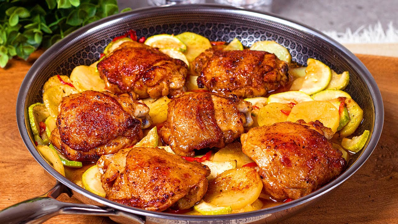 Эти куриные бедра сведут вас с ума! Невероятно простой и вкусный рецепт!