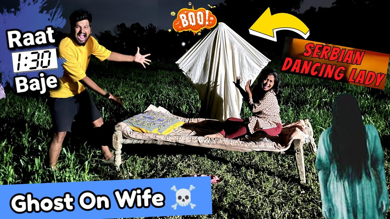*Ghost* Prank On Wife 😩 *She Started Crying* 😒 Siberian Dancing Lady 😱