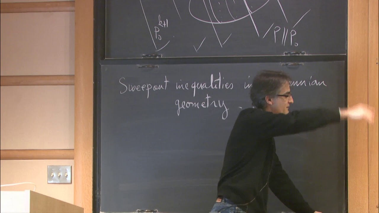 Sweepout inequalities in Riemannian geometry -St&eacute;phane Sabourau