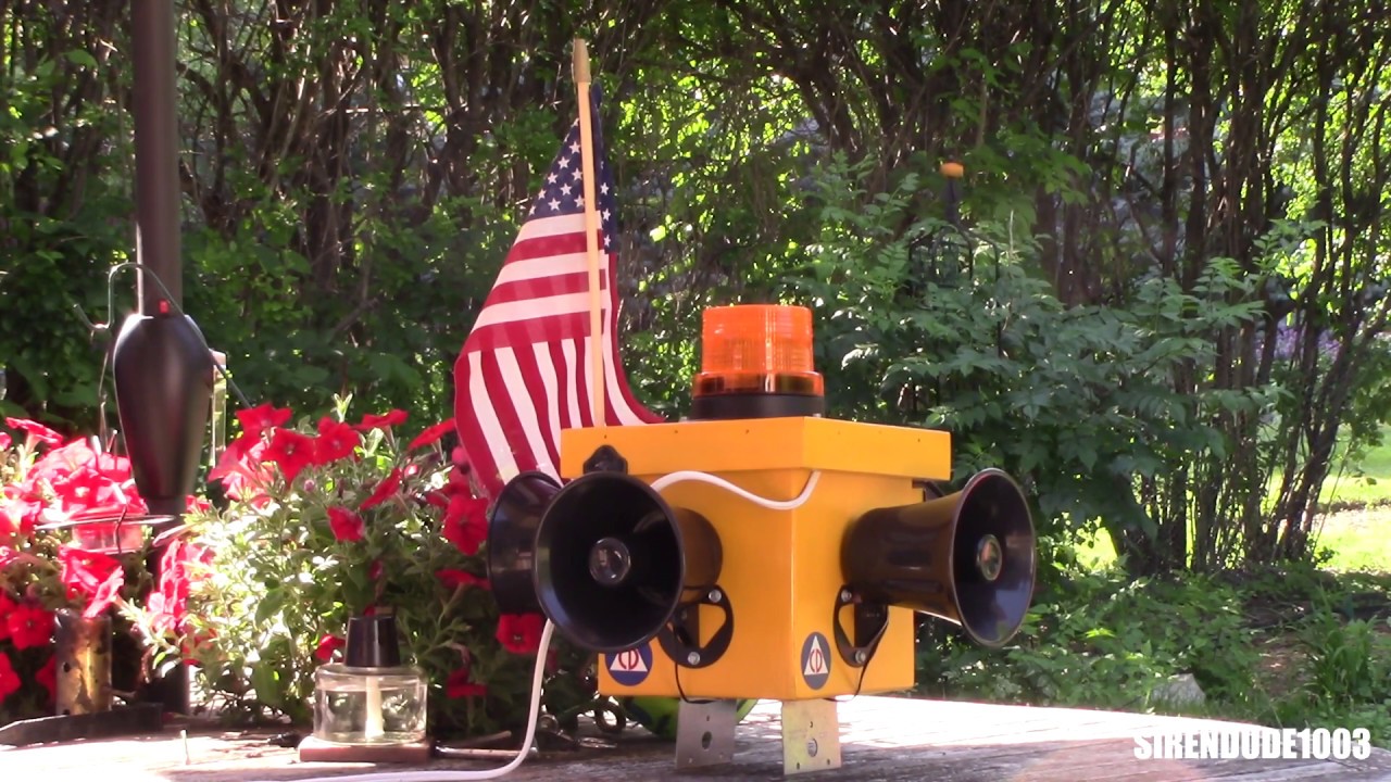 Home Siren Soundoff - US National Anthem - 7/4/20