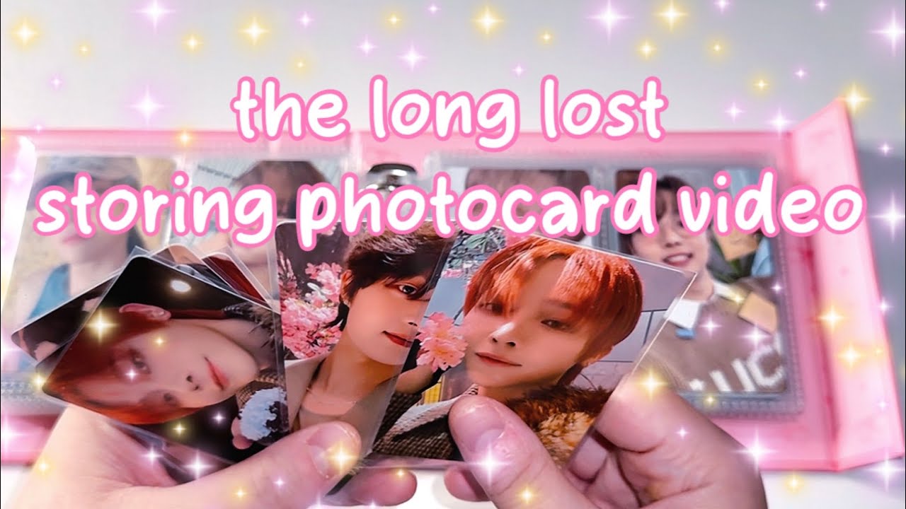 the long lost storing photocard video  ݁₊ ⊹ . ݁˖ . ݁·ꕤ