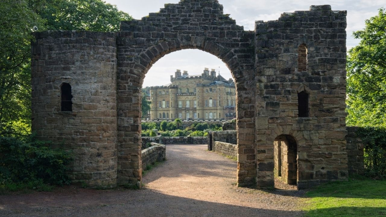 Culzean Castle Evening Walk, Scottish Countryside 4K