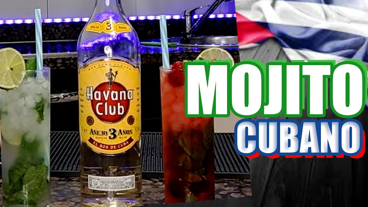 ¿Como Hacer Un MOJITO Cubano?🍋► 2 Recetas Mojitos [Fácil Y Rápido] 🌿 Especial CLÁSICOS 14°🍓
