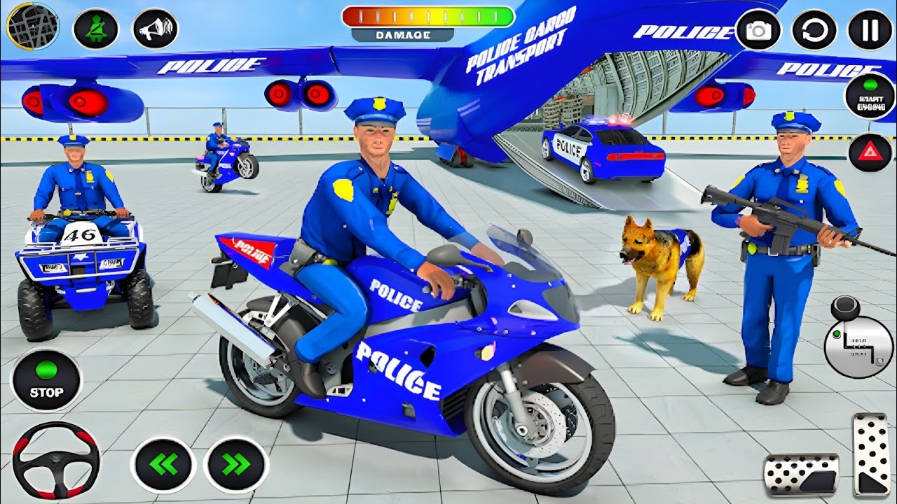 🚓 Real Police Car Chase 3D &ndash; High Speed Crime Patrol Mission | Android Gameplay