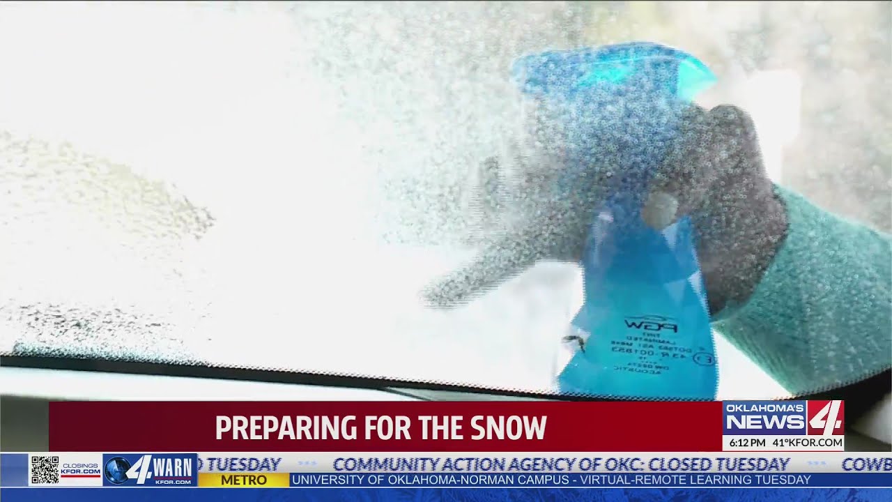 How to make homemade de-icer for Tuesday snowstorm