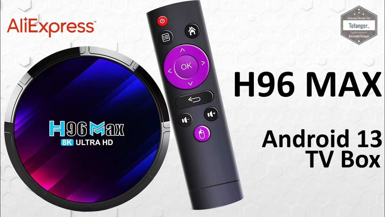 ТВ приставка H96 MAX Android — 4 ГБ ОЗУ и 64 ГБ ПЗУ — Android 13 — RK3528 - AliExpress - Распаковка