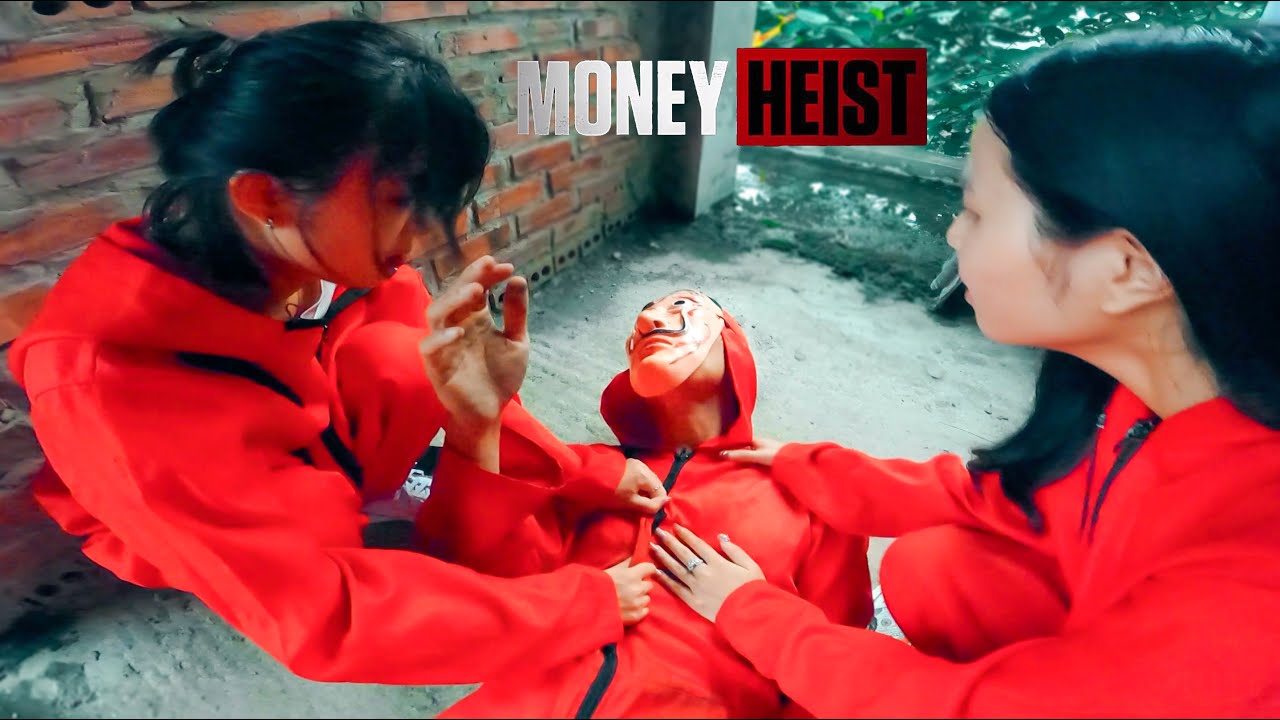 MONEY HEIST PARKOUR || PRANK ON ANGRY GIRLFRIEND 😡 (Epic Parkour POV)