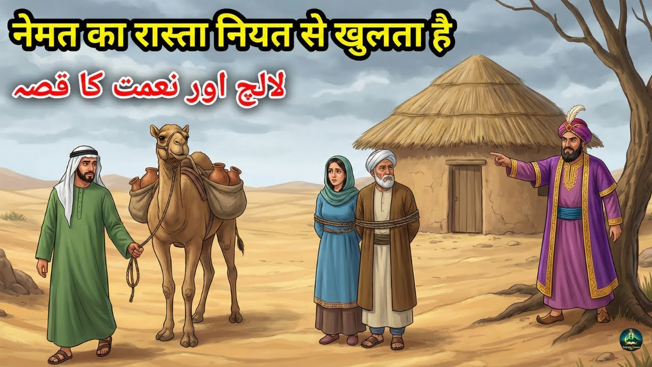 Neeyat Aur Amanat: Arif Aur Uske Wafadar Oont Sahab Ki Imaan Ki Kahani | Islamic Moral Story Urdu.