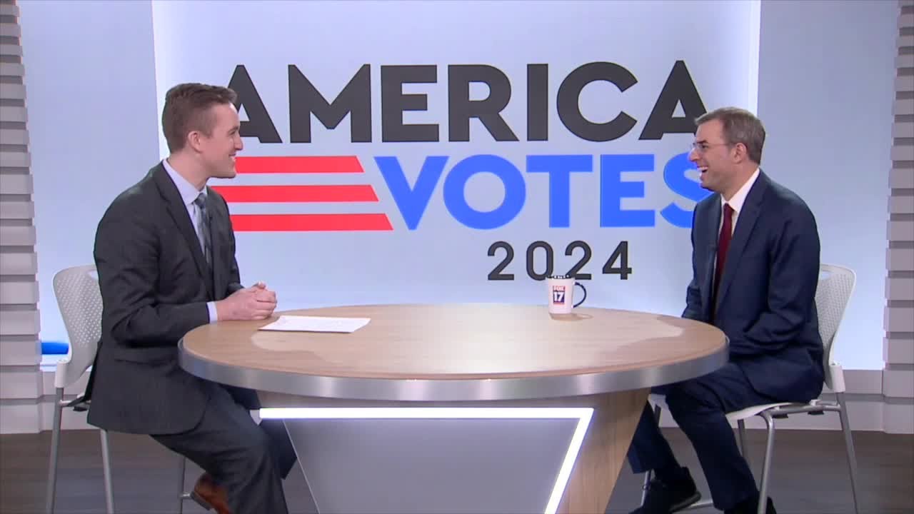 Justin Amash talks 1-on-1 with FOX 17 after U.S. Senate bid announcement