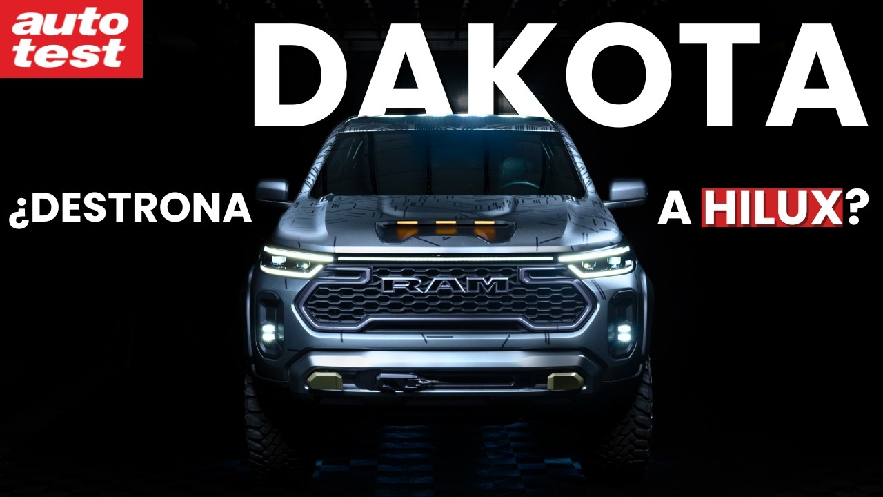 DESDE BRASIL | RAM DAKOTA 2026, ¿cómo es la PICK UP hermana de TITANO?