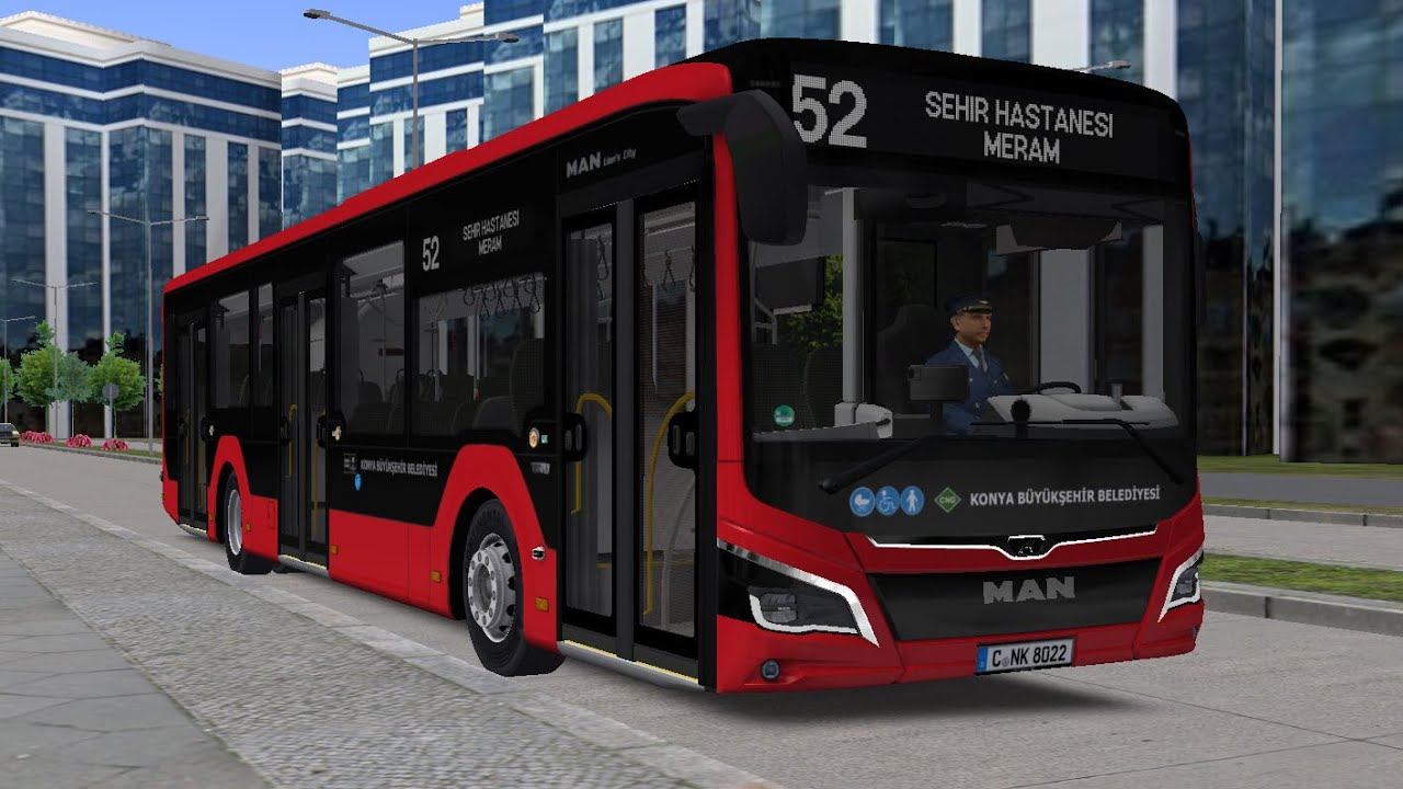 MAN Yeni Lions City Konya Repaint - Konya Haritası