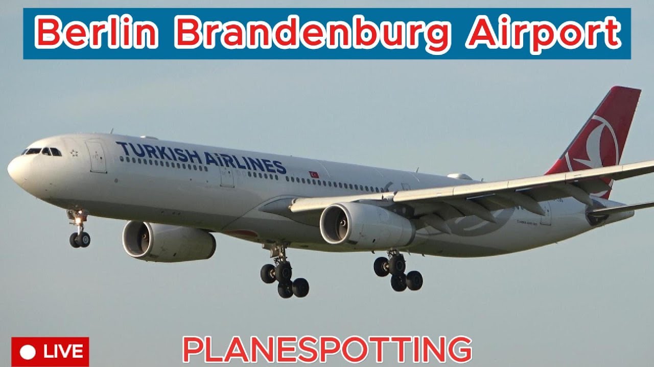 ✈️ BER✈️ | Planespotting LIVE | 22.10.2025 | Anflug Südbahn | Berlin Brandenburg Airport