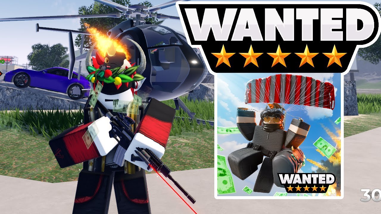 How to get Weapons, Vehicles & Helicopters! / Roblox Wanted Tutorial