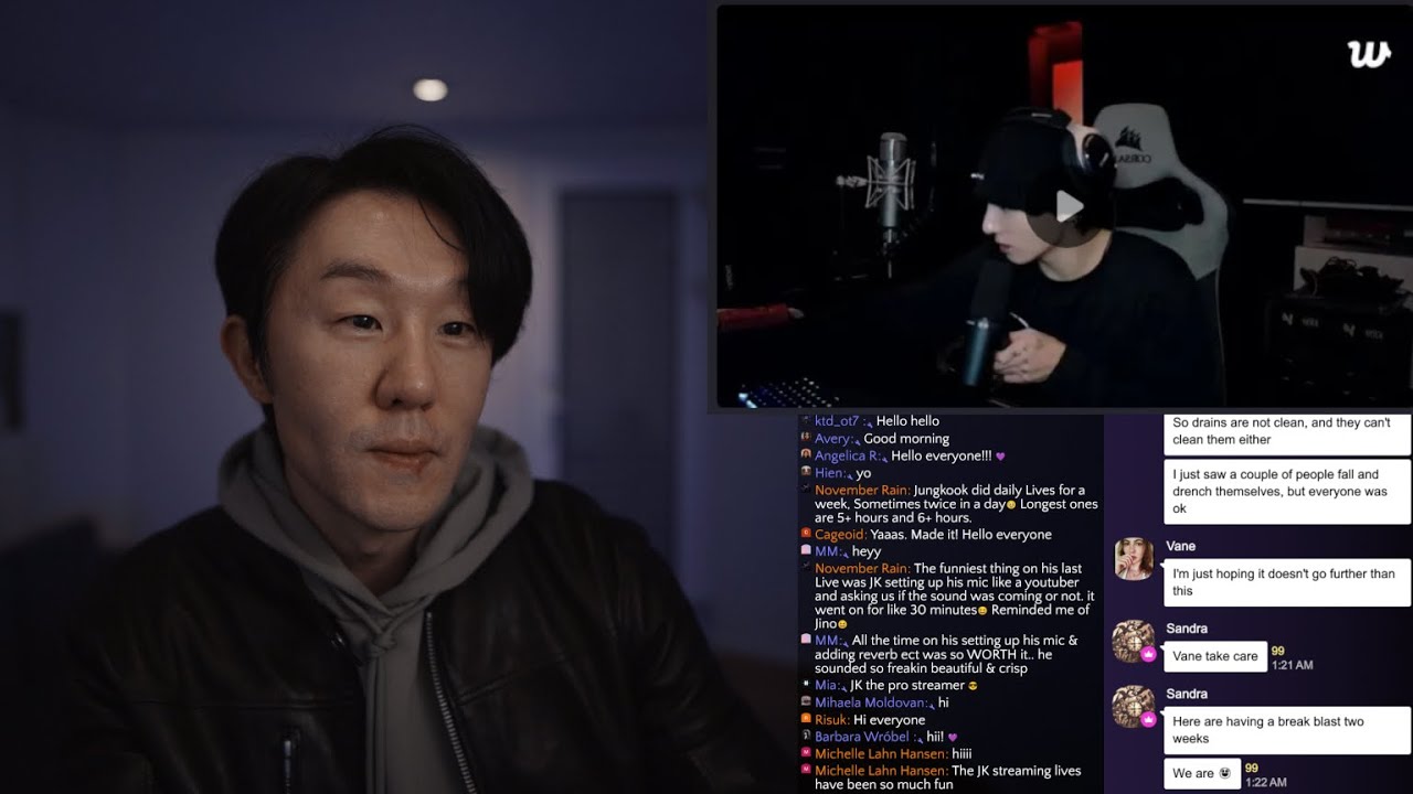 JUNGKOOK THE STREAMER WEVERSE LIVES