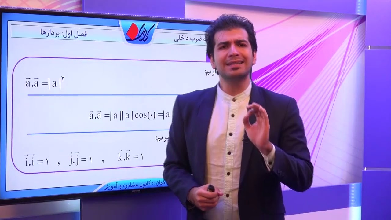 هندسه تحلیلی   فصل اول – بردارها   ضرب داخلی   مفاهیم اولیه ضرب داخلی   قسمت 1