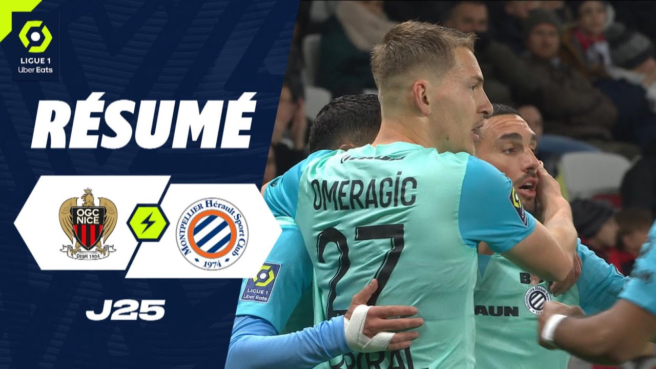 OGC NICE - MONTPELLIER HÉRAULT SC (1 - 2) - Résumé - (OGCN - MHSC) / 2023-2024