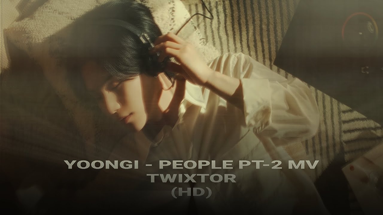 Agust D 'People Pt-2' twixtor clips (HD)