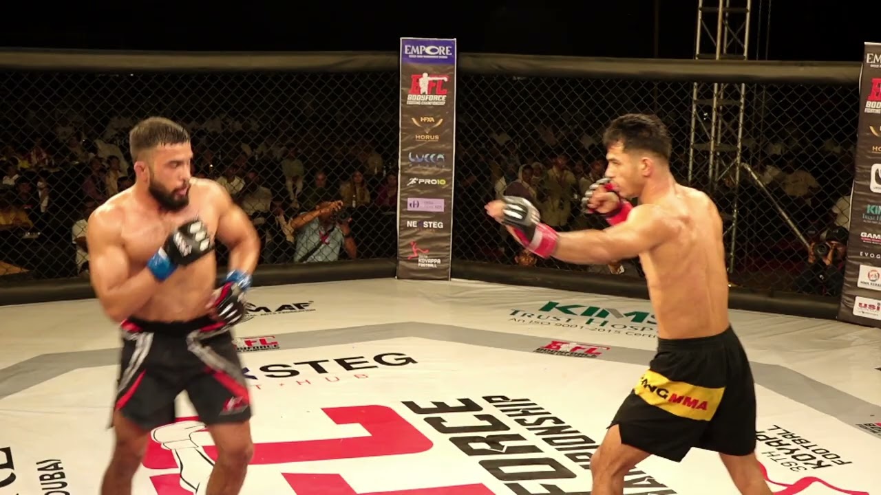 BODYFORCE FIGHT CHAMPIONSHIP- Koduvally  February Ajay sing & Tribhuvan Issar