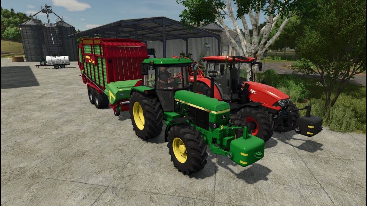 zgrabianie i zbieranie trawy hutan pantai #2 farming symulator 25 #fs25 #farmingsimulator25