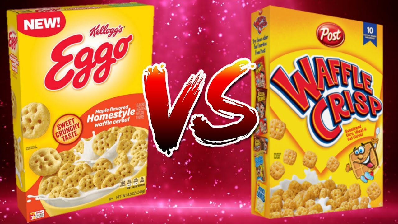 Waffle Crisp VS EGGO Cereal | CEREAL WARS | SUPER CEREAL SUNDAY E:10
