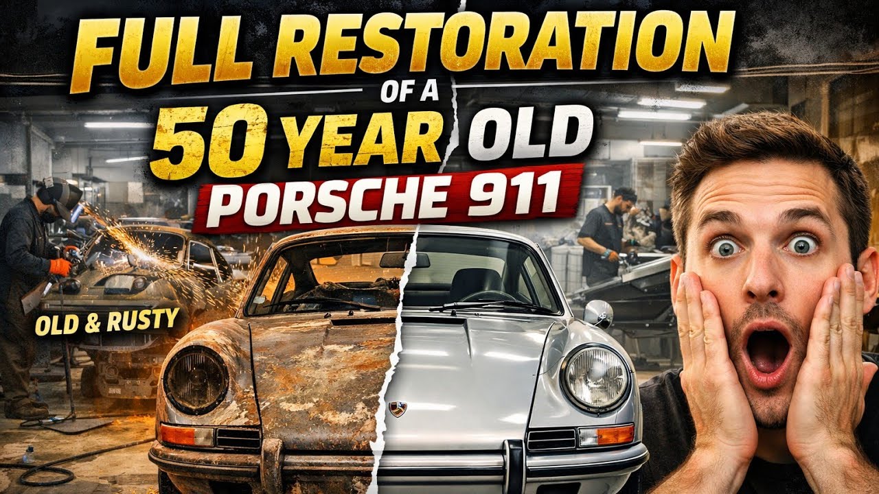 Full Restoration of a 50 Year Old Porsche 911 From Start to Finish by Professionals
