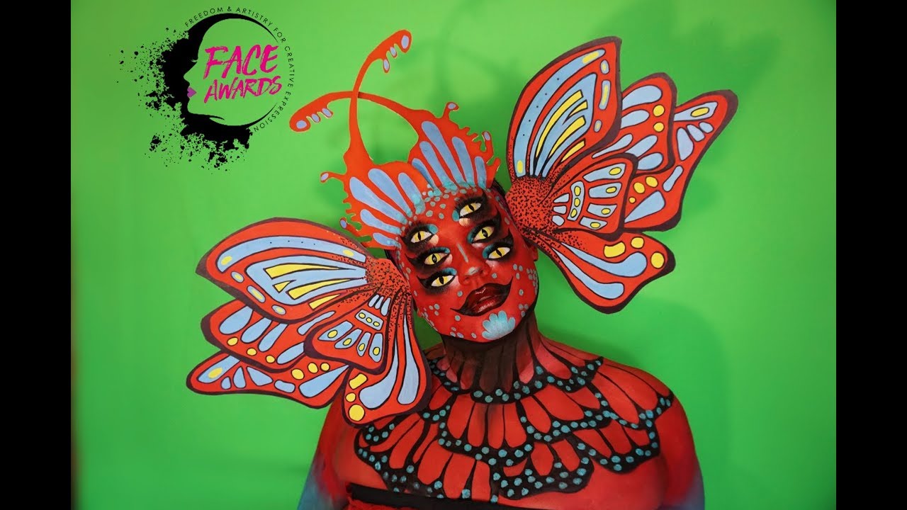 Queen Of Butterflies | ENTRY | NYX Face Awards Baltics 2019