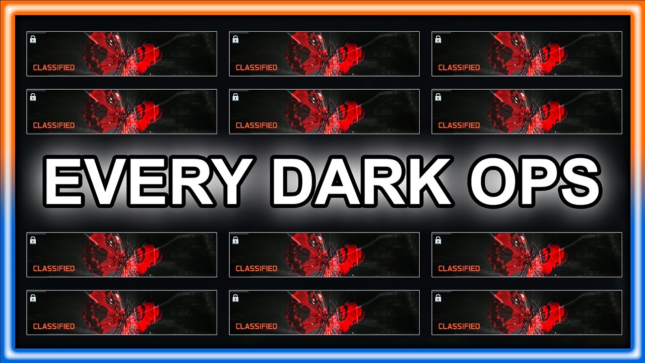 🔴 Getting Every Dark Ops In BO7 Zombies