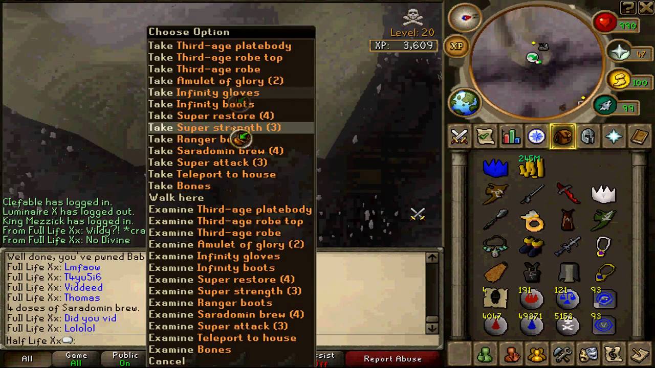10b+ Lure Video | Half Life xx & Fuil Life xx | Runescape | Edited by Fatal Scars