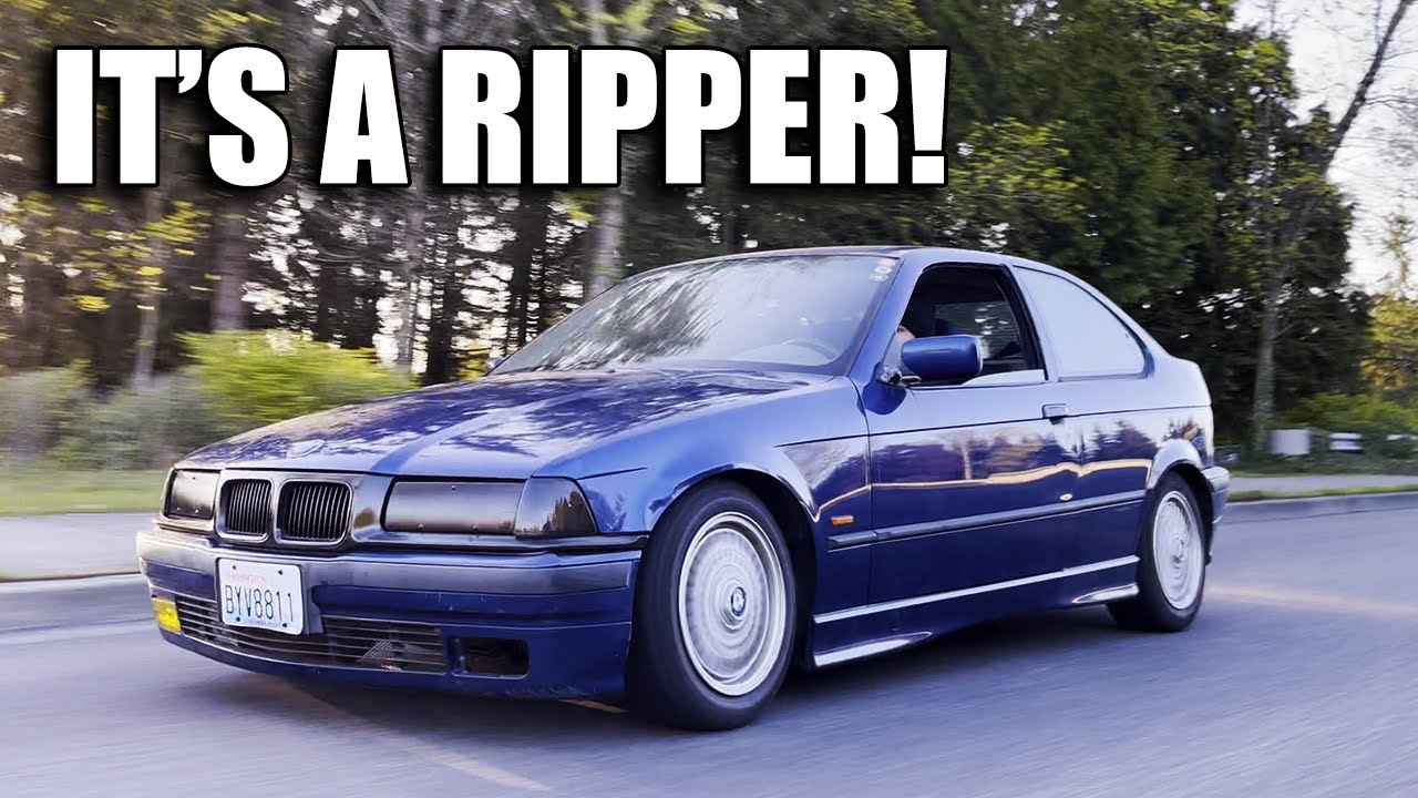 Первый тест-драйв E36 328ti Compact!