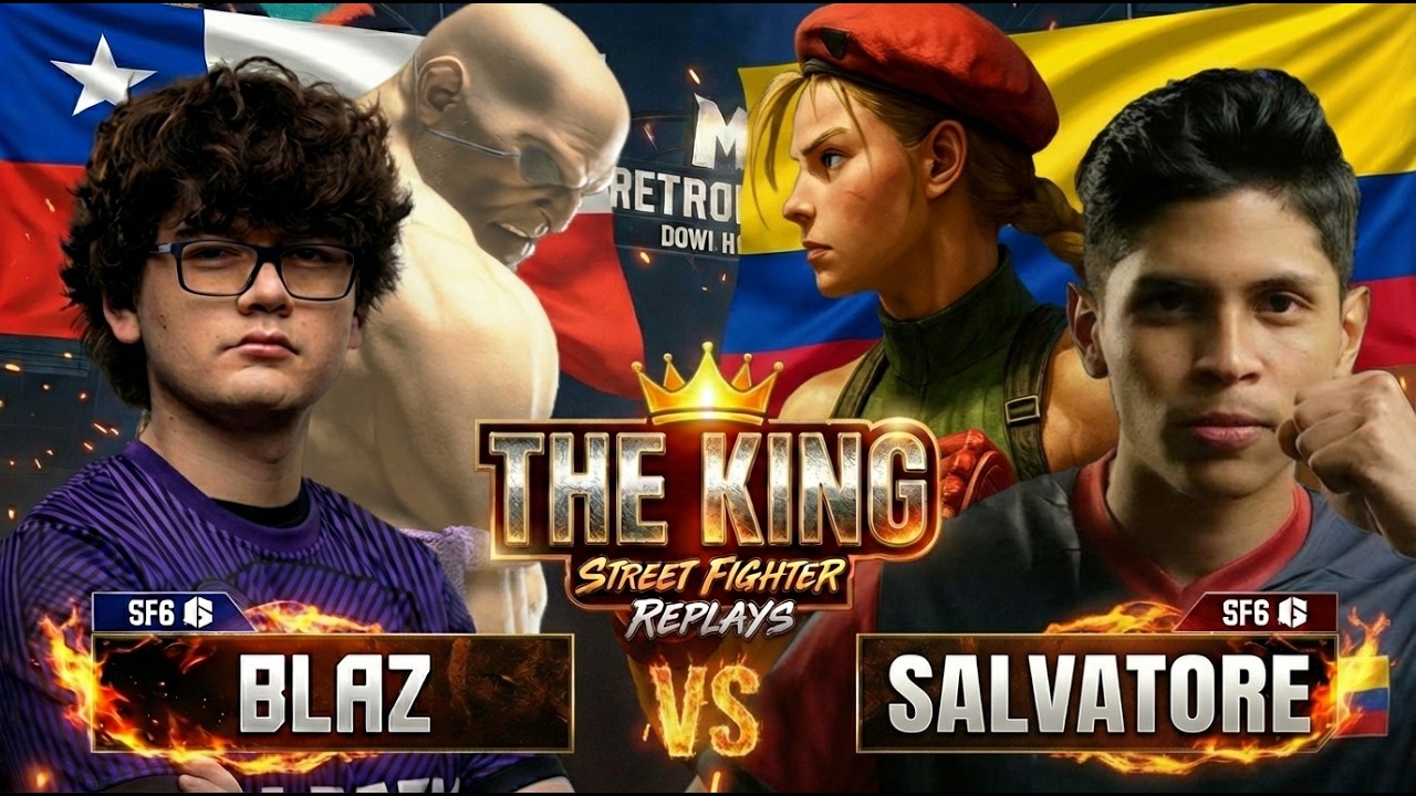 🔥 SF6 ▰ BLAZ (Sagat) vs SALVATORE (Cammy) ▰ Street Fighter 6 | High-Level Set 🔥