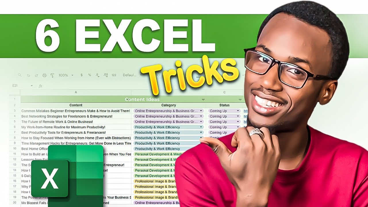 6 хитростей в Excel, которые сэкономят вам часы работы!
