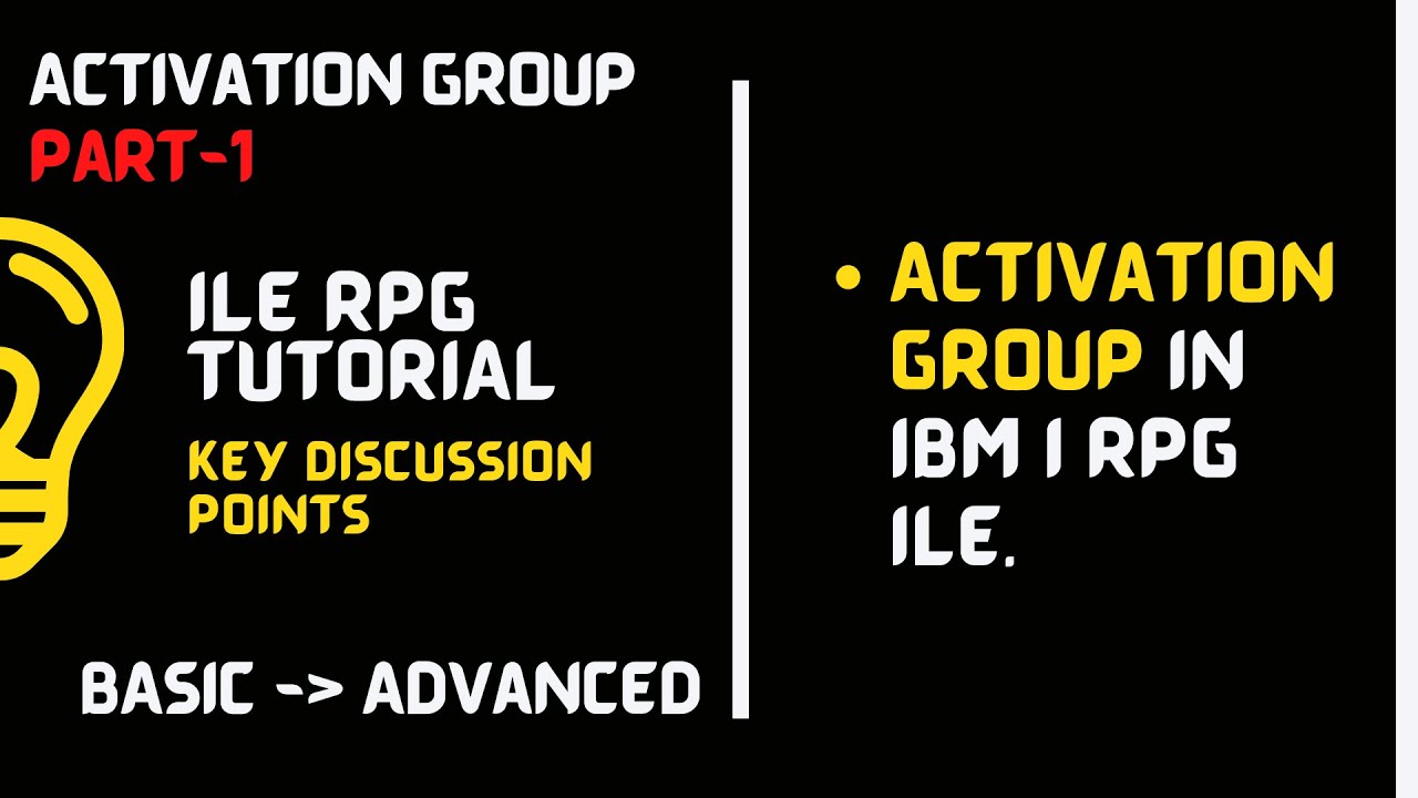 What is Activation group in as400