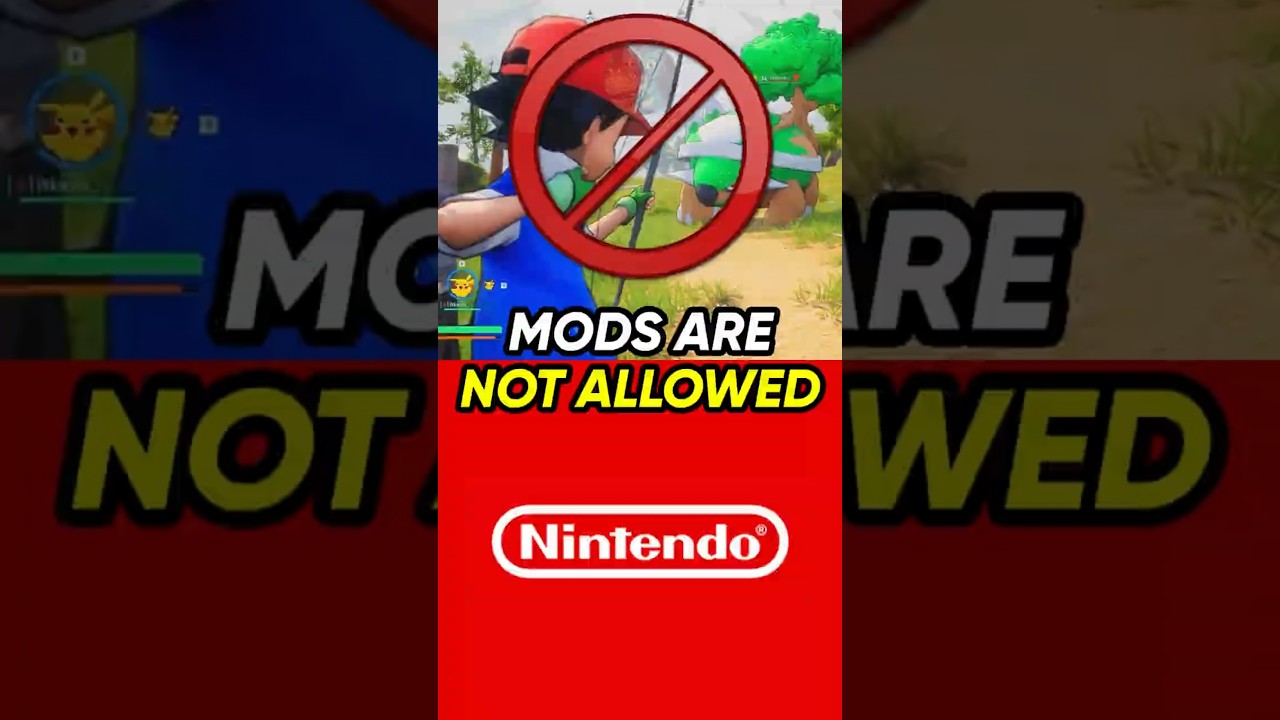 Nintendo Wants To Ban Mods in Games