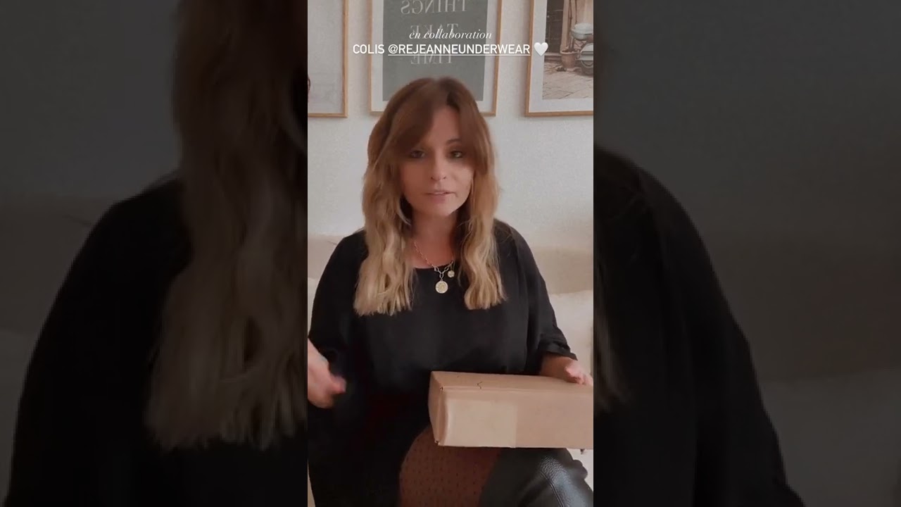 Unboxing de la Culotte de r&egrave;gles R&eacute;jeanne par @sand_dly