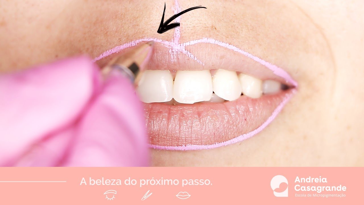 Como Corrigir Lábios Assimétricos