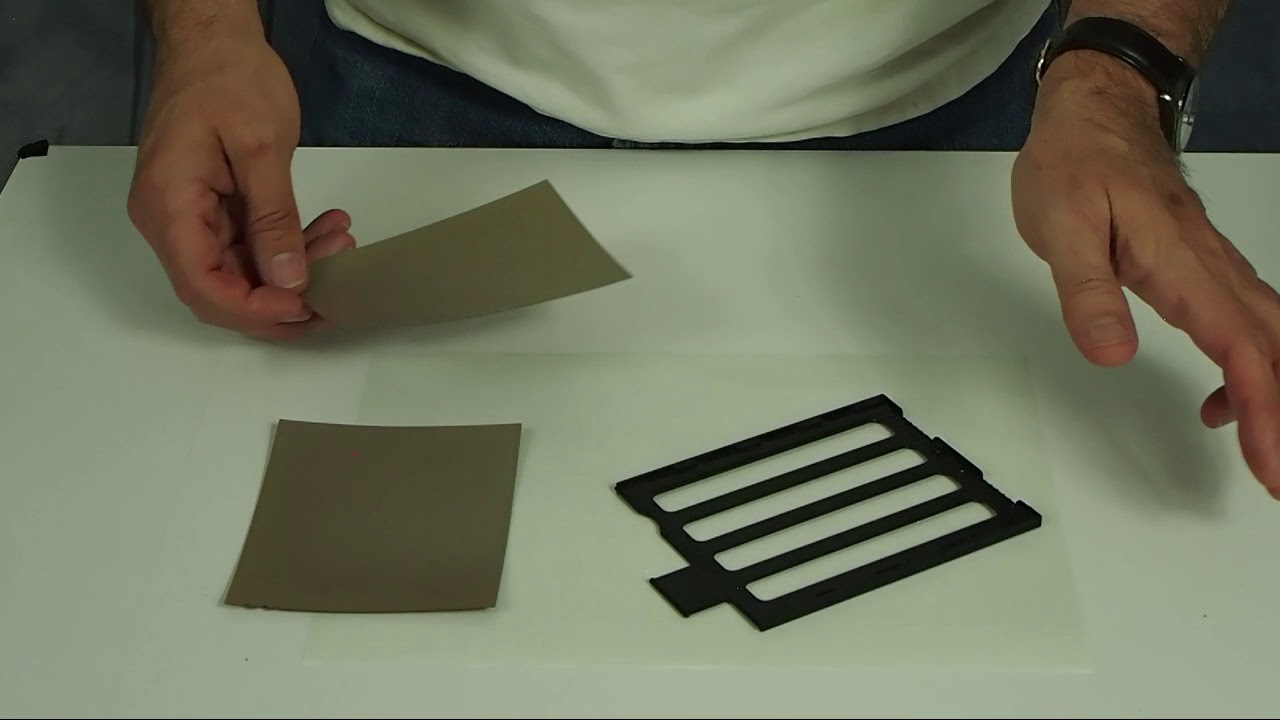 loading the SP-445's film holders