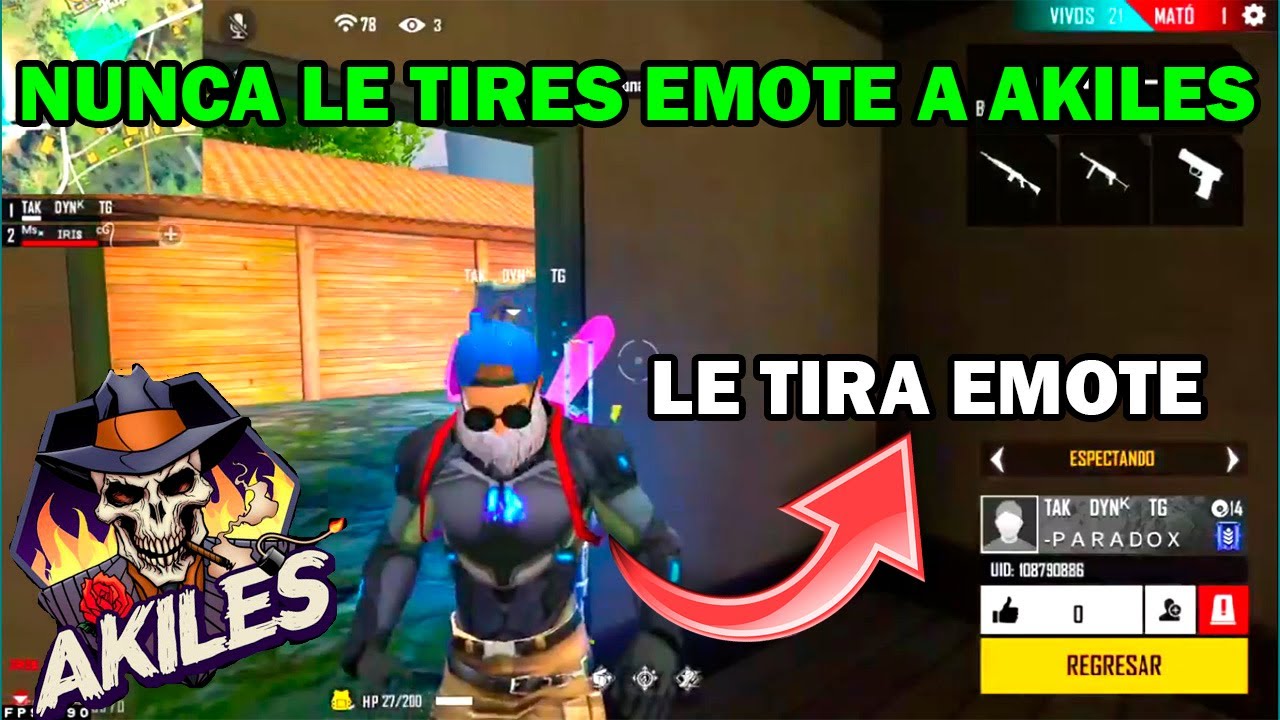 MATAN a AKILES en CLASIFICATORIA y LO RETA A UN 1vs1