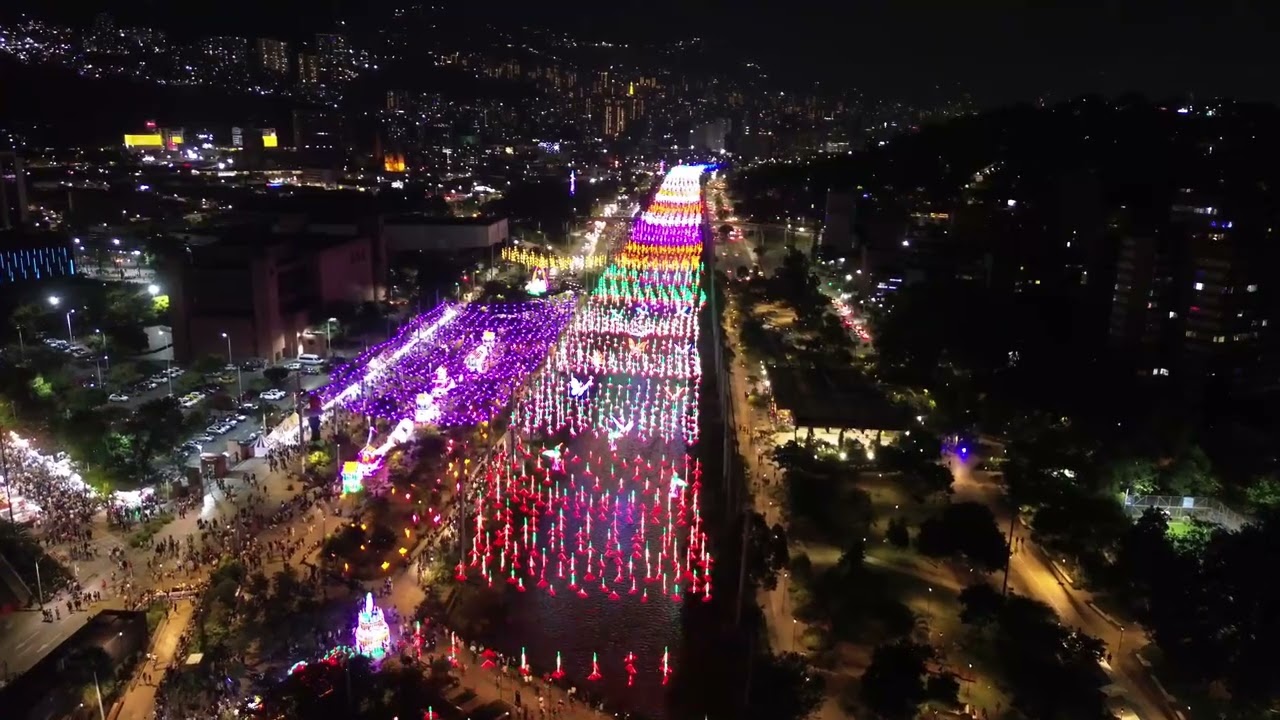 Alumbrado Navideño en Medellín 2025
