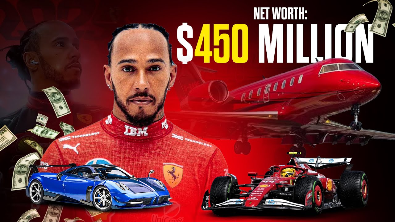 Lewis Hamilton's $450 Million Lifestyle | Supercars, Private Jets & Million Dollar Art