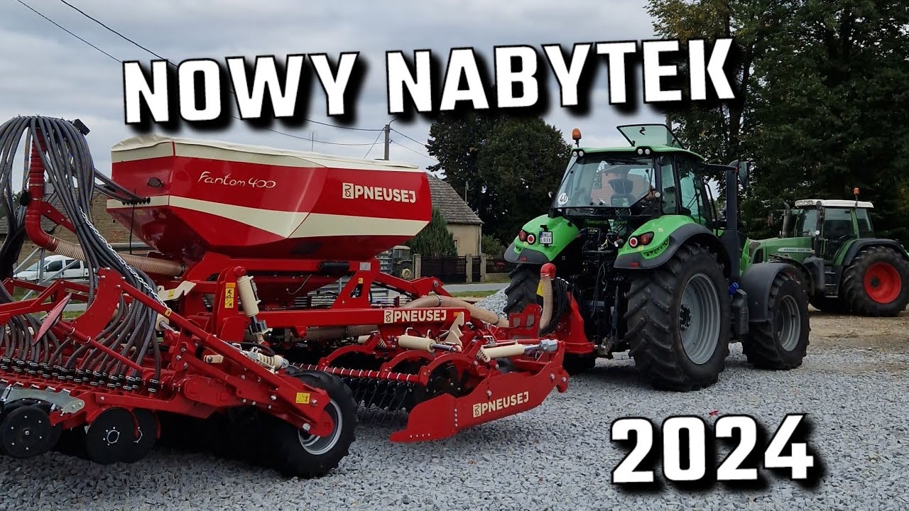 ☆ Nowy Nabytek 2024 🇵🇱! PNEUSEJ Fantom 400 / Siew Jęczmienia 🌾😎
