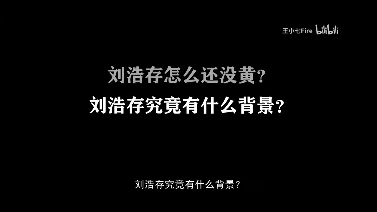 【王小七被删视频！保护！】刘浩存哪来这么多资源？是谁还在硬捧刘浩存？【洞察社会系列72