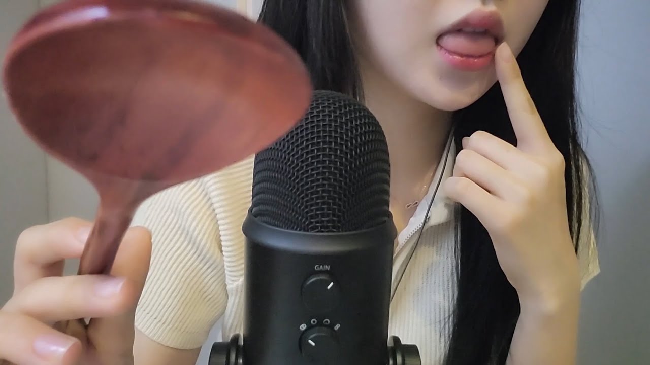 ASMR Eating you👄(mouth sounds, no talking) 이팅유 (입소리, 노토킹)