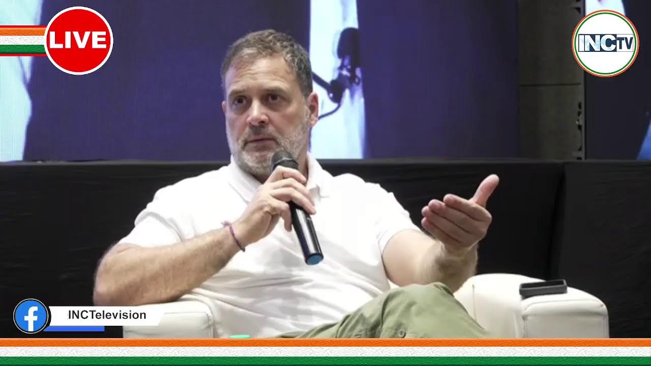 LIVE: LoP Shri Rahul Gandhi interacts with IT Fraternity at Thiruvananthapuram, Keralam.
