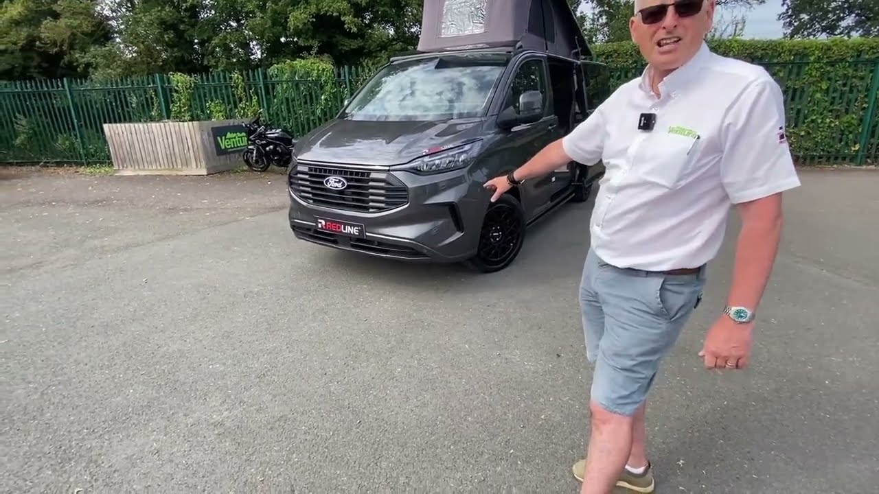 Let's look at this Ford Magnetic Grey Redline Sport campervan