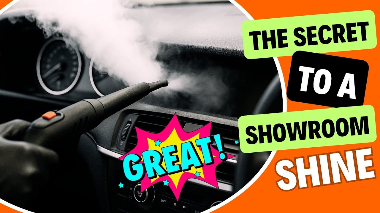 Как профессионально почистить салон автомобиля паром (секреты детейлинга раскрыты 🔥)