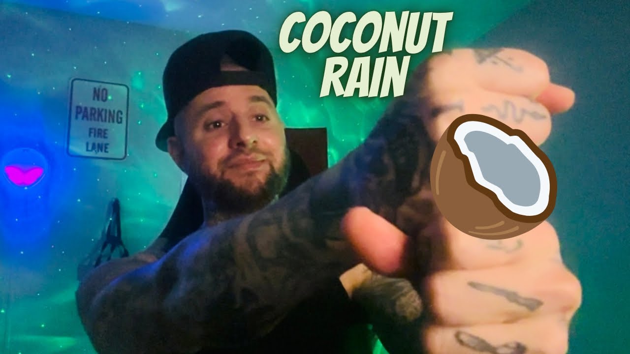 Fast & Aggressive Coconut Rain Trigger ASMR