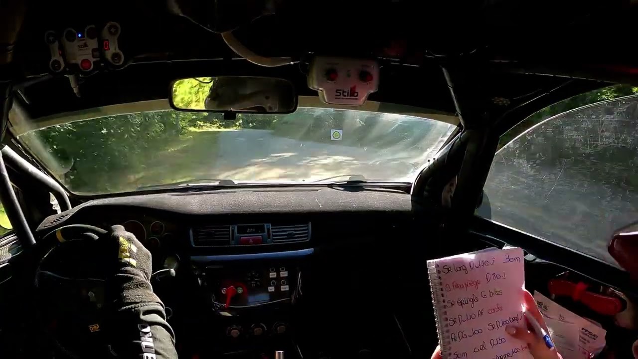 Rallye du Picodon 2025 ES4 Souspierre 6ème temps scratch DUCLAUX / FAURE Mitsubishi Evo IX GRA