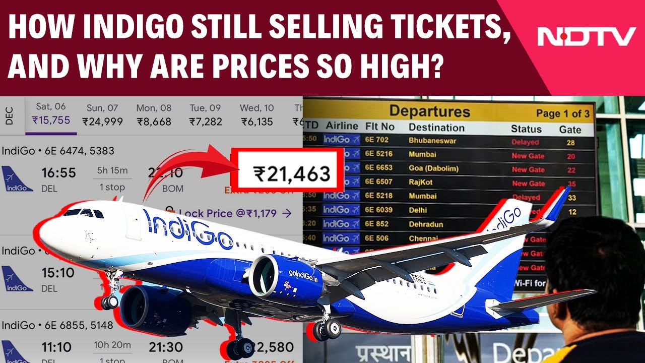 Indigo Flight Delay Reason | IndiGo Is Cancelling Hundreds Of Flights. How Is It Selling Tickets?