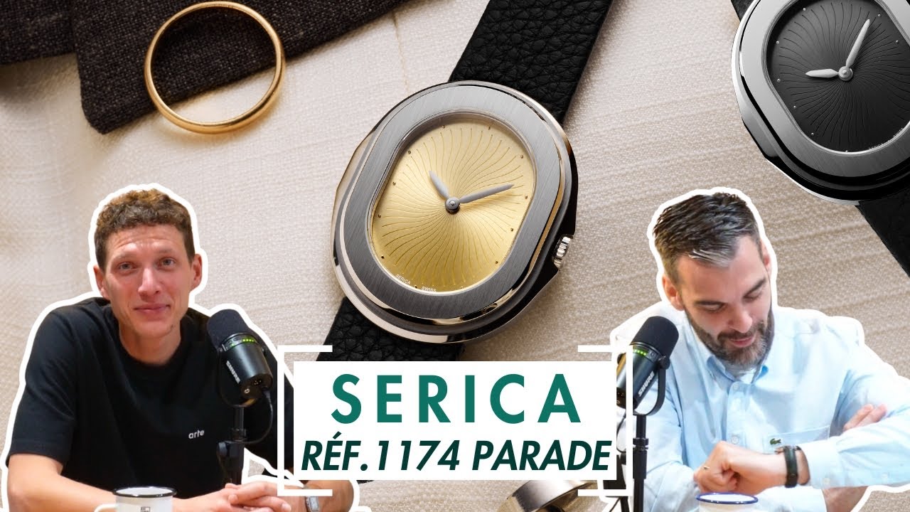 #FOCUS - Serica dévoile la Réf.1174 Parade : une montre de forme habillée pleine d'élégance !
