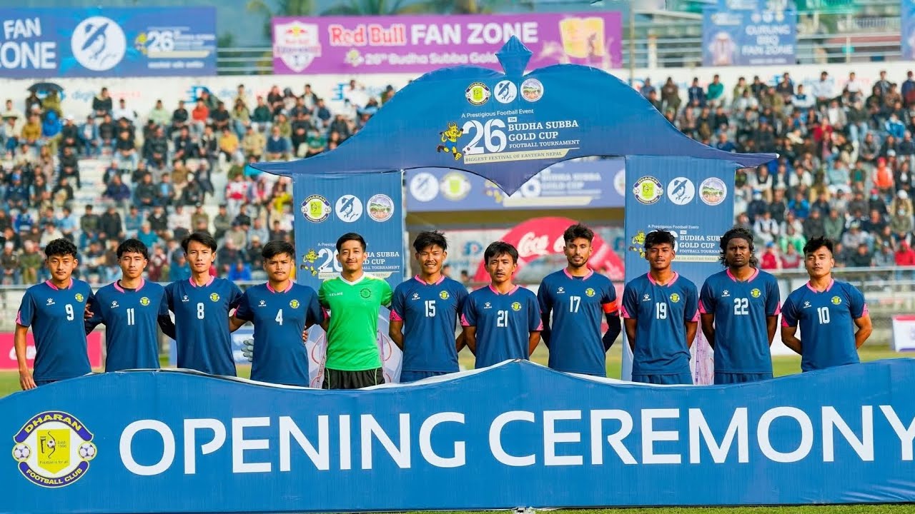 Opening Ceremony of 26th Budha Subba Gold Cup 2082 .🇳🇵🔥🙏